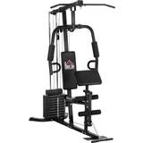 Shoulders Strength Training Machines Homcom Multi Gym with Weights 45kg
