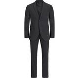 Jack & Jones Franco Slim Fit Suit - Grey/Dark Grey Melange