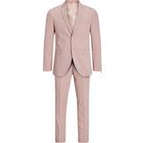 Men Suits Jack & Jones Franco Slim Fit Suit - Pink/Rose Tan