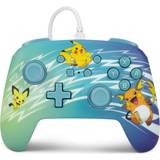 Powera pokémon controller til nintendo switch PowerA Enhanced Nintendo Switch Controller Wired Pikachu Evolution, Pokemon Switch Controller, Mappable Gaming Buttons, Officially licensed by Nintendo