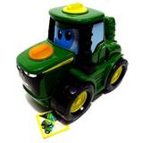 Tomy Toy Vehicles Tomy John Deere Key n Go Johnny Tractor, One Colour