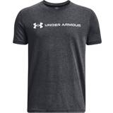 S T-shirts Under Armour Logo Wordmark Ss Black