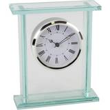 Wm. Widdop Glass Bezel Mantel Table Clock