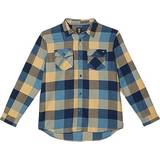 Organic Cotton Shirts Children's Clothing Vans Boys Box Flannel Shirt Bluestone & Taupe