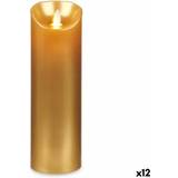 Gold LED Candles Kerze Gold 8 Stück LED-Licht