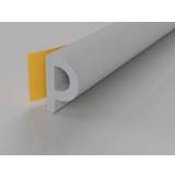 Insulation Strips Stormguard 5m EPDM P Profile Draught Excluder Adhesive