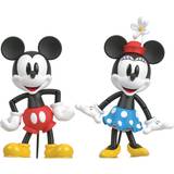 Mickey Mouse Action Figures Disney 100 & Minnie Collector Figures