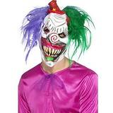 Circus & Clowns Masks Smiffys Kolorful killer klown mask, multi-coloured