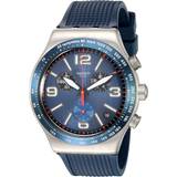 Swatch Unisex Watches Swatch Irony Blue Grid (YVS454)