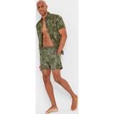 Trousers & Shorts Tog24 Mens Elmur Printed Swimshorts Green