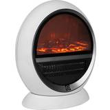 Soapstone Fireplaces Deuba Fan Heater Fireplace White 1500W
