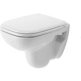 Duravit Water Toilets Duravit wand-wc d-code compact tief, 350x480mm weiß