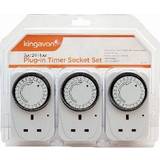 Kingavon Bb-Ts210 24 Hour Plug-In Timer Socket Set