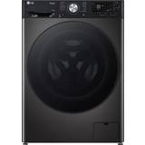 Black Washing Machines LG F4Y711BBTA1 11kg Autodosing Smart