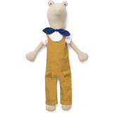 Ferm Living Fashion Doll Accessories Toys Ferm Living Frog Teddy plush toy Natural