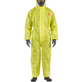 Oil Resistant Sole Disposable Coveralls Ansell Alphatec 3000 Ultrasonically Welded Coverall