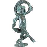 Design Toscano 37" Dancing Girl of the Wind Bronze Garden