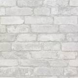 Nuwallpaper Grey and White Brick (NU1653)