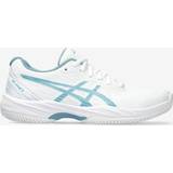 Padel Racket Sport Shoes Asics Gel-game Clay Shoes White Woman