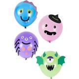 Animal & Character Balloons Smiffys Halloween tableware, monster balloons x8