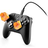 Thrustmaster Xbox One Gamepads Thrustmaster eswap s crystal orange wired controller for xbox, pc