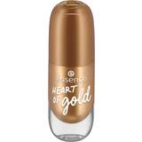Gold Nail Polishes Essence Gel Nail Colour 62 Heart Of