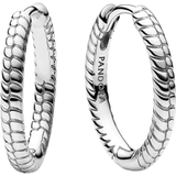 Women Jewellery Pandora Moments Small Charm Earrings - Silver