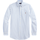 Ralph Lauren Tops Ralph Lauren Custom Fit Striped Oxford Shirt - Blue/White
