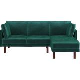 3 Seater - Green Sofas Dorel Home Clair 3 Seat Sofa 204.5cm 3 Seater