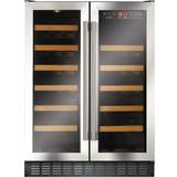 Two Zones Wine Coolers CDA FWC624SS Stainless Steel