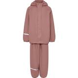 Pink Rain Sets Children's Clothing CeLaVi Rainset with Fleece - Burlwood (310300-4330)