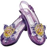 Royal Shoes Fancy Dress Disguise Rapunzel Child Sparkle Shoes