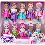 Zuru Role Playing Toys Zuru Sparkle Girlz Fantasy Little Friend Collection Set Of 10 100339