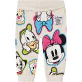 Multicoloured - Sweatshirt pants Trousers Name It Baby Disney Minnie Mouse Pants - Peyote Melange