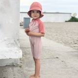Girls UV Suits Children's Clothing Petit Crabe Rose Nude/Morocco Multi Color Sunsuit with Zipper 7-8 yr 7-8 yr