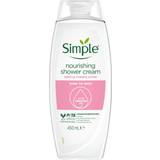 Simple Body Washes Simple Kind To Skin Nourishing Shower Cream Pack of 3 250ml