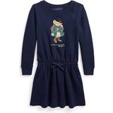 Dresses Children's Clothing Polo Ralph Lauren LS Bear Dress In34 Blue