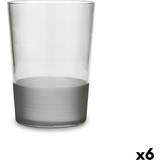 Tweezers Quid Pinselbecher Grau Glas 510 ml 6 Stück
