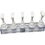 White Base Coats Halo Gel Nails Professional Nail Stand For