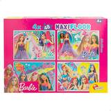 Barbie Lisciani LISCIANI PUZZLE MAXIFLOOR 4 [Levering: 4-5 dage]