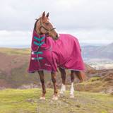 Horse Rugs Shires Highlander Original 300g Combo Turnout Rug - Dark Pink