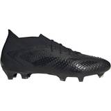 Knit Fabric Football Shoes adidas Predator Accuracy.1 Firm Ground - Core Black/Cloud White