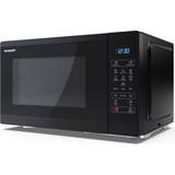 Microwave Ovens Sharp 25L 900W Solo Electronic Control Black