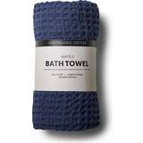Humdakin Waffle Bath Towel Blue (135x70cm)