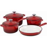 Basque - Cookware Set with lid 7 Parts