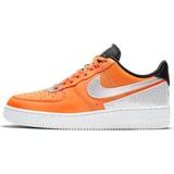 Men - Nike Air Force 1 - Orange Shoes Nike x 3M Air Force '07 LV8 sneakers men Leather/Rubber/Fabric Orange