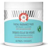 AHA Acid Exfoliators & Face Scrubs First Aid Beauty Facial Radiance Pads with Glycolic + Lactic Acids 60pcs