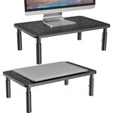 Wali Monitor stand riser laptop stand riser holder 3 height adjustable 2 pack