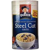 Quaker oats steel cut traditional oatmeal 30oz healthy
