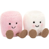 Soft Toys Jellycat Amuseable White & Pink Marshmallows